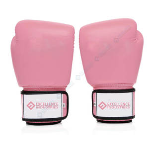 Gants de boxe en cuir durables personnalisables, options de couleur avec logo personnalisé, fermeture à lacets, légers, protection UV, pour le kick-boxing et plus encore - Product Image 3