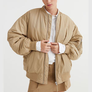 Chaqueta Bomber Transpirable para Mujer, 100% Poliéster, Color Personalizado, Suministro al por Mayor en Bangladesh con Logotipo Personalizado - Product Image 6