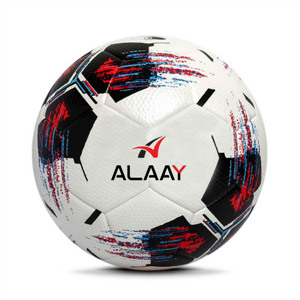 Balón de Fútbol de Cuero Profesional de Primera Calidad, Nivel de Partido, PU, Unión Térmica, Superficie Texturizada, Vejiga de Butilo Duradera, Tamaño 5 - Product Image 1