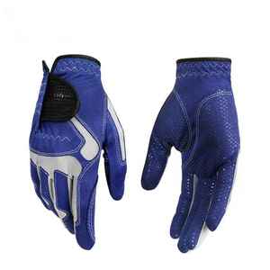 Guantes deportivos personalizados de primera calidad Piel de oveja genuina con características de agarre de mano Cabretta para golf - Product Image 3