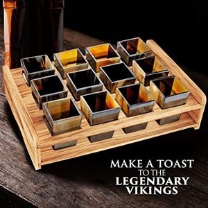 Custom Eco-friendly Food Safe Horn Shot Glass | Asian Zen Style <b>Bar</b> <b>Accessories</b> for Parties & Wholesale - Product Image 2