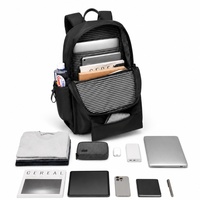 Mochila Unisex Resistente, Ligera, de Gran Capacidad, con Forro de Poliéster Impermeable, Puerto USB, para Viajes, Aire Libre, Portátil
