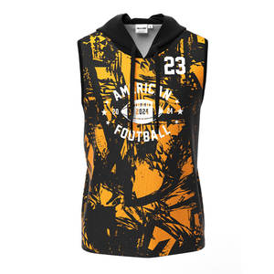 Maillots de football 7v7 personnalisés 2026 avec capuche, uniformes de flag football 7v7 avec faible MOQ - Product Image 4