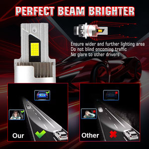 Siêu sáng 90W 25000LM đôi ống đồng xe ánh sáng bóng đèn D2S D4S HID <span class=keywords><strong>Xenon</strong></span> để đèn pha LED - Product Image 6