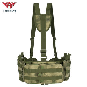 BL-8105 yakeda เสื้อกั๊กยุทธวิธีพร้อมกระเป๋า Molle, เสื้อกั๊กสำหรับฝึกซ้อมกลางแจ้งมีสายคาดกระเป๋านิรภัยกระเป๋าสายรัดอกสำหรับล่าสัตว์ - Product Image 3