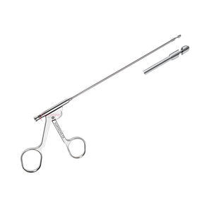 Punzón Circular 60 con Eje Inclinado en Forma de Huevo, Mordida de 4.5 mm, Instrumento Quirúrgico Endoscópico Manual ENT, Acero Inoxidable de Precisión - Product Image 4