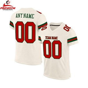 Personalice su propia camiseta de fútbol americano Nuevo diseño Uniforme de fútbol americano Servicio OEM Hombres Camiseta de fútbol americano - Product Image 5