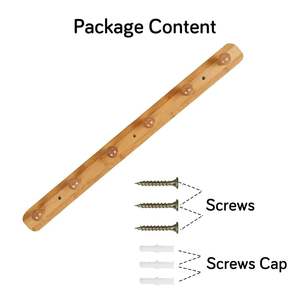 Cintre en bois classique pour une utilisation quotidienne dans la garde-robe Meilleure offre de prix bas Cintre en bois avec design antidérapant - Product Image 6