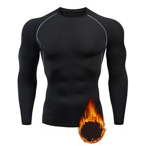 Hommes sous-vêtements thermiques mince polaire élastique Compression Fitness pour l'hiver course randonnée ski vêtements de sport - Product Image 5