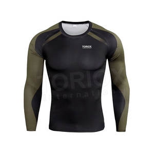 Vêtements d'entraînement Gym Fitness Couche de base pour hommes Matériau durable sur mesure Couche de base pour hommes pour hommes - Product Image 3