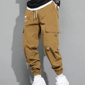 Pantalones Cargo de estilo nuevo para hombre, estilo de seis bolsillos, calidad fina, impermeable, patrón sólido, logotipo personalizable, el mejor Material, pantalones de chándal - Product Image 1