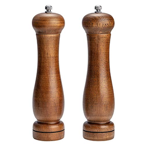 Indian Handicraft Item Unique Design High Quality Kitchen Tools Acacia Pine Mango Wood Wooden <b>Salt</b> and <b>Pepper</b> Grinder <b>Shaker</b> - Product Image 5