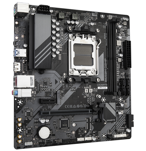 New Gigabyte B650M D2HP AMD for 9000/8000 Compatible DDR5 128GB Micro-ATX Desktop Gaming Motherboard M.2 PCIe 4.0 SATA