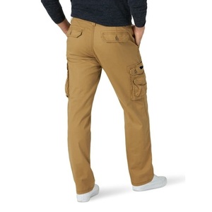 กางเกงคาร์โก้ผู้ชายกางเกงขาตรงหลายกระเป๋าแบบลำลอง - Product Image 2