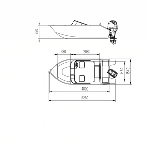 <span class=keywords><strong>Bateau</strong></span> en aluminium soudé modèle 2026 de 4,8 m (15,7 pi) à coque haute résistance de qualité marine, idéal pour la pêche et l'exploration côtière et lacustre - Product Image 5