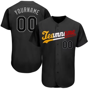 2024 Online Sale Customizable 100% Polyester <b>Baseball</b> and Softball Uniforms Quick Dry High Quality Set With Custom Logo Print - Product Image 1