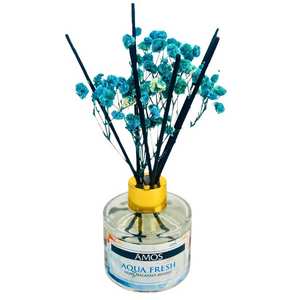 Juego de 6 difusores de caña de fibra gratis, ambientador de aire de alta calidad para aliviar el estrés y aromaterapia DE LA India, sin humo - Product Image 6