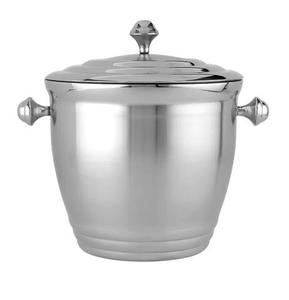 Insulated Red Color Wine <b>Bucket</b> in Double Wall New Design Metal Wine Chiller <b>Bucket</b> for Wine Bottles Latest <b>Beer</b> Cooler for Bars - Product Image 3