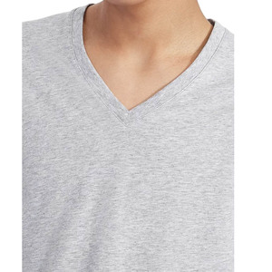 Camiseta Nueva Modelo, Cuello en V, Algodón, Colores Sólidos, Mejor Calidad, Precio Económico, 100% Algodón, para Hombre y Mujer - Product Image 4