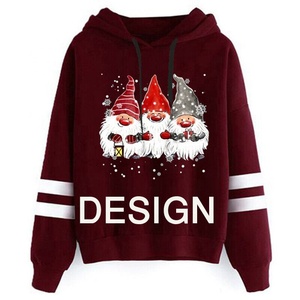 Bangladesh moda mujer Casual impreso sudaderas con capucha de longitud larga con capucha cremallera Sudadera con capucha servicio OEM precio al por mayor - Product Image 3