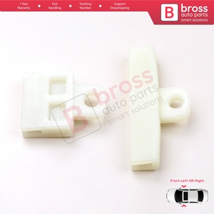 BWR5019+BWR5020 Door Window Glass Holder Connector Sash <b>Clips</b> For Corolla Prius Cruiser Hilux Matrix Vibe RX - Product Image 3