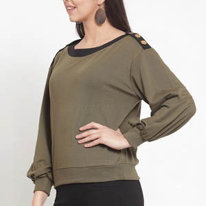 Logo personnalisé vêtements décontractés sweat-shirts pour femmes taux de vente entier sweat-shirt pour les femmes 2025 - Product Image 4