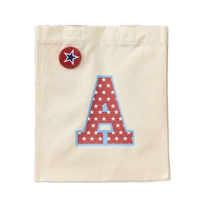 Sac cabas en toile personnalisé Sac cabas en toile de coton avec poignée en cuir Grand sac à provisions en toile avec logo personnalisé - Product Image 1