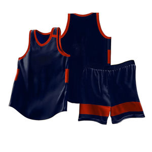 Uniforme de baloncesto para niños, Jersey deportivo para niños, pantalones cortos, diseño personalizado, nombre, número, equipo escolar, ropa de baloncesto, conjunto de tela ligera - Product Image 4
