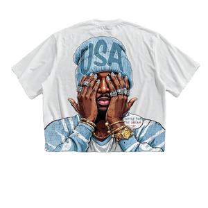 T-shirts imprimés de qualité supérieure, coton doux, tee-shirt graphique, vêtements décontractés pour tous les jours - Product Image 1