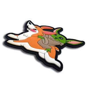 Parches de goma 3D personalizados con logotipo, buena calidad, nuevo diseño, etiquetas impresas en forma de flor en relieve para ropa, tela de parche suave - Product Image 1