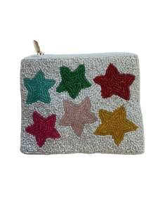 Monedero Bordado a Mano con Cuentas con la Palabra 'CHEERS', Elegante, Bonito, Moderno, Lujoso, Última Moda en Bordados de la India - Product Image 4