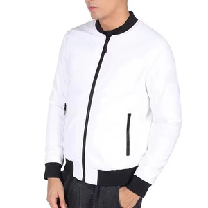 ¡Venta caliente chaqueta de bombardero de invierno para hombres casuales de lona transpirable con diseño único más tamaño mejor valor! - Product Image 5