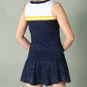 Uniformes de Animadoras Profesionales Personalizados 2026, Conjuntos sin Mangas 100% Poliéster, Ropa Deportiva Cómoda para Mujer, Servicio OEM - Product Image 3