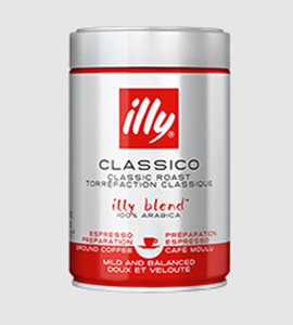 Café moulu Illy Classico 125 gTIN Prix d'usine pour les grands importateurs et les distributeurs de capsules de café haut de gamme - Product Image 5