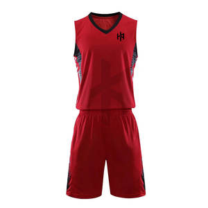 Uniforme de basket-ball sans manches à vendre, concevez votre propre logo, uniforme de basket-ball pour unisexe - Product Image 1