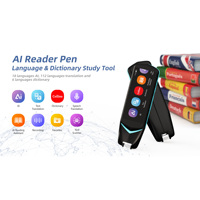 Stylo traducteur intelligent à numérisation de texte en temps réel, mémoire 16 Go, écran couleur 3,99 pouces, traduction hors ligne/en ligne, Android