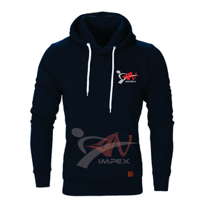 คุณภาพการพิมพ์ที่กําหนดเองโลโก้ผู้ชายเสื้อสวมหัวเสื้อกันหนาวหมวกวัสดุที่กําหนดเองผู้ชายยืดหยุ่นเสื้อกันหนาวหมวก - Product Image 4