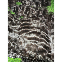 Extensiones de cabello virgen indio natural ondulado con textura suave y rebote natural cabello humano Remy sin procesar