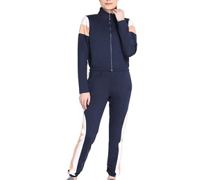 2025 Hot Selling High Quality Women's Plus Size Tracksuit Spring Embroidered Knitted Winter Sweat Suit Trending Fashion Design - Product Image 1
