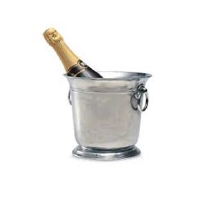 Nueva bañera grande para bebidas, enfriador de vino de champán de Metal sostenible, cubo de hielo de cerveza grande de estilo Vintage con asas - Product Image 1