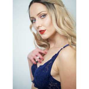 Marron Broom-Soutien-gorge européen en dentelle rembourré léger avec/sans armature - Product Image 5