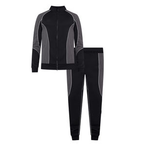 Conjuntos de pantalones de chándal de entrenamiento personalizables al por mayor, prendas de vestir exteriores con cremallera y cuello levantado, chándal de capa base, venta al por mayor - Product Image 6