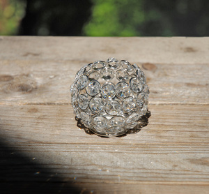 Bougeoir en cristal, décoration de la maison, autre support de bougie brillant, pour l'intérieur et l'extérieur - Product Image 5