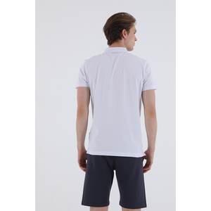 T-shirt col rond à manches courtes en coton vierge de qualité supérieure surdimensionné avec tissu respirant doux et confortable - Product Image 4