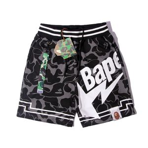 Pantalones Cortos Reversibles con Cabeza de Tiburón Bapees de Alta Calidad 1:1, Unisex, Casuales, Deportivos, Estilo Hip Hop - Product Image 6