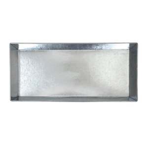 Bandeja de servicio de metal con forma rectangular de estilo único para el hogar, accesorio decorativo para hotel, restaurante, bar, utensilios de cocina, decoración de mesa, hecho en la India - Product Image 2