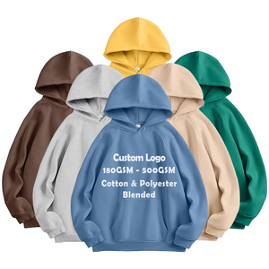 Sudaderas de Forro Polar de Alta Calidad, Impermeables, con Cuello Redondo, Logotipo Personalizado, Venta Directa de Fábrica del Fabricante OEM, Color Sólido - Product Image 1