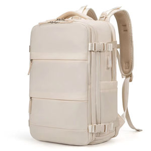 Más vendidos al por mayor de encargo de la señora de moda de cuero genuino impermeable de gran capacidad de la raqueta ropa deportiva mochila de doble hombro - Product Image 2