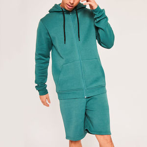 Nouvelle arrivée Ensemble de 2 pièces de sweats à capuche et de shorts pour hommes Conceptions personnalisées avec des ensembles de sweat à capuche et de shorts décontractés de haute qualité pour hommes - Product Image 6