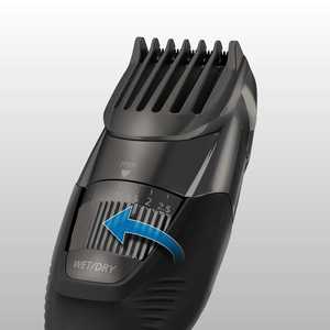 Recortadora de Barba Recargable de Acero Inoxidable para Uso en Seco/Húmedo para Hombres, Peine de Ajuste Rápido, Impermeable IPX7, Funcionamiento en Francés para Barberos - Product Image 4